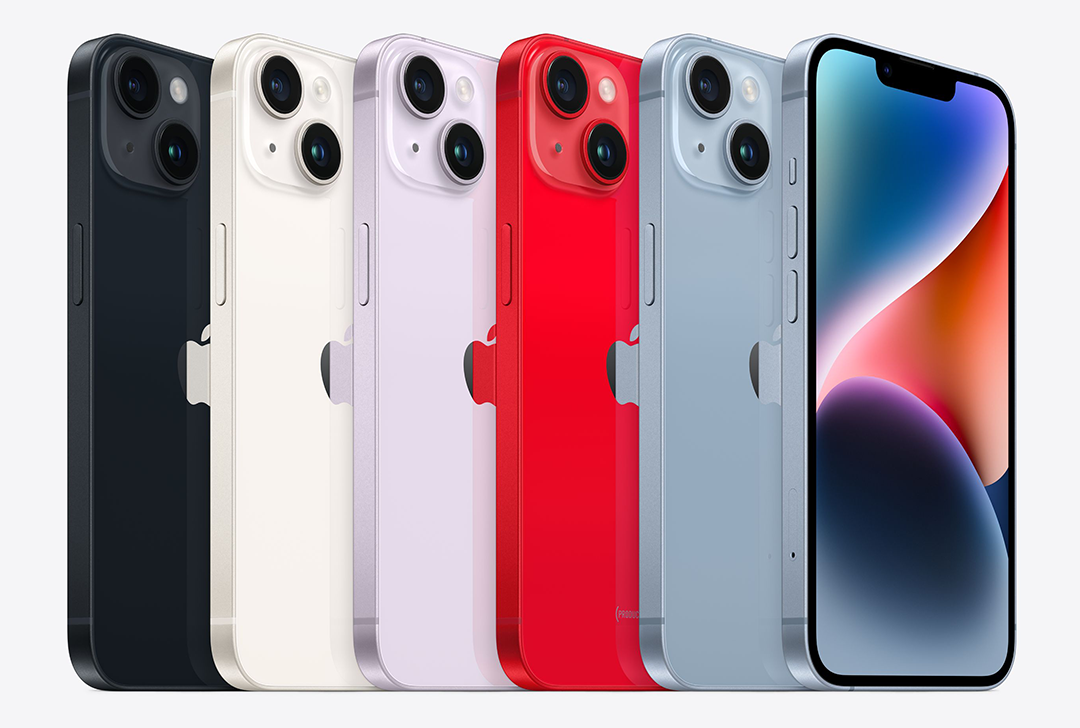 iPhone 14／iPhone 11螢幕與外觀顏色比較