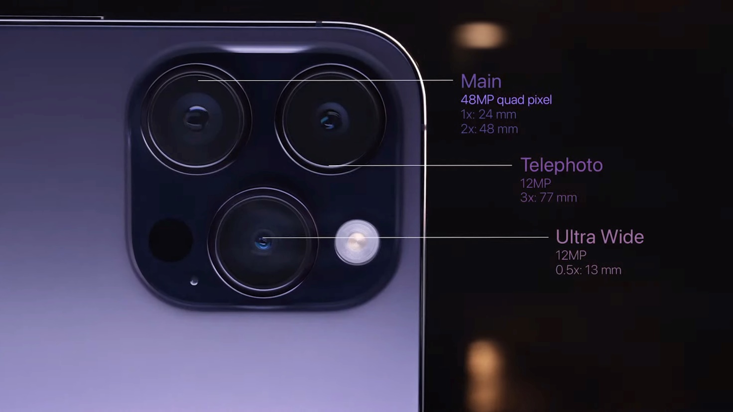 iPhone 14、14 Pro Max相機規格功能比一比